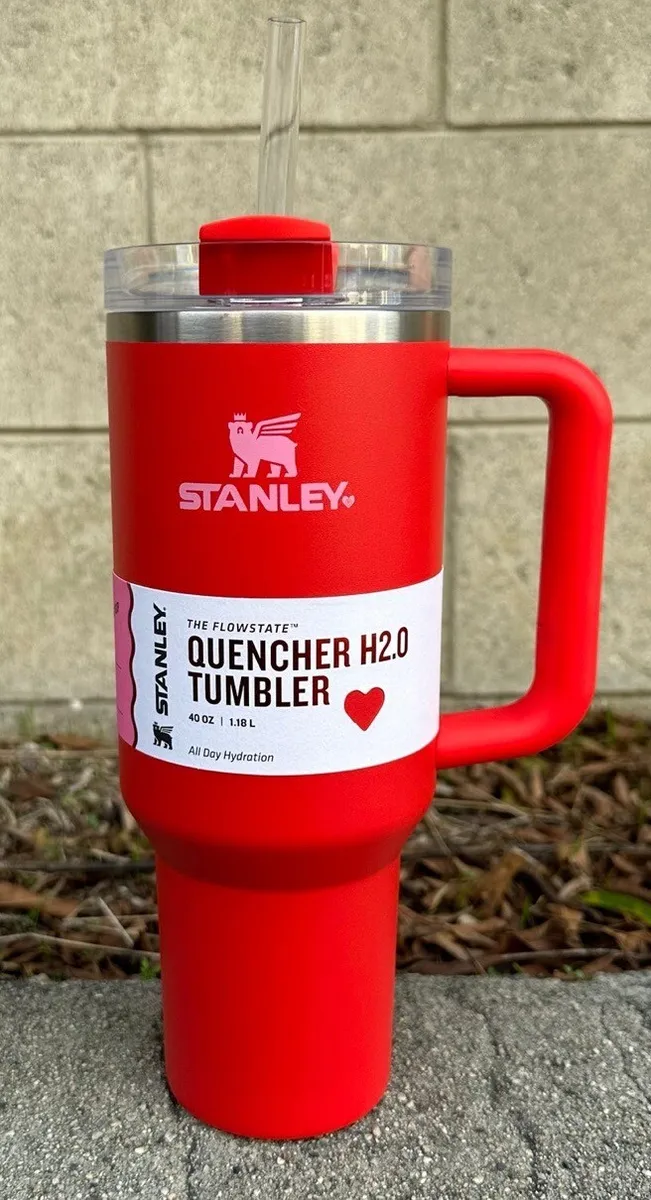 The design of Target's Valentine Stanley cups. 